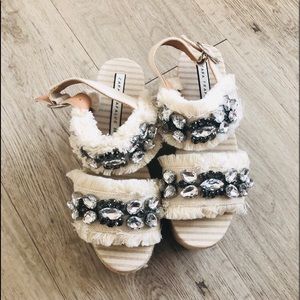 Firm price: Zara High Platform Sandals